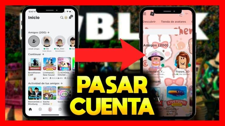 Como pasar una cuenta de Roblox